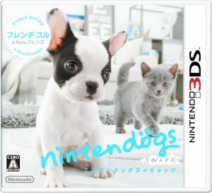 Nintendogs + Cats フレンチブル&Newフレンズ Nintendo 3DS ゲームソフト 任天堂 ニンテンドー 【中古】