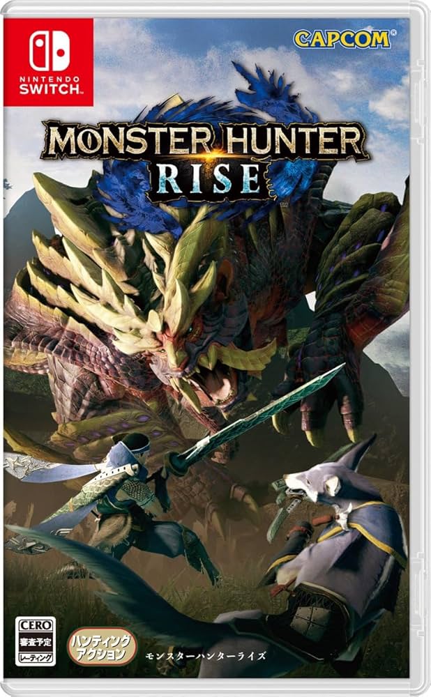 モンスターハンターライズ Nintendo Switch ゲームソフト 任天堂 ニンテンドー 【中古】