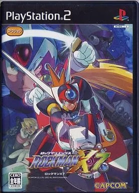 ロックマンX7  プレイステーション2 ゲームソフト SONY Playstation2 【中古】