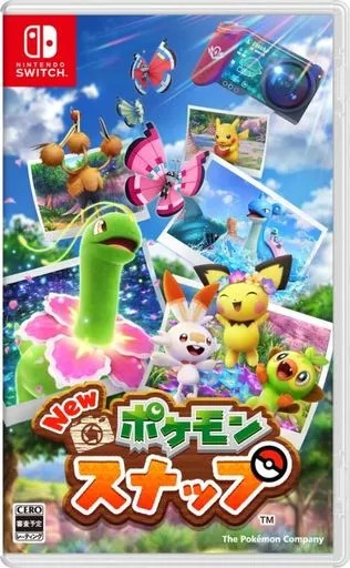 New ポケモンスナップ  Nintendo Switch ゲームソフト 任天堂 ニンテンドー 【中古】