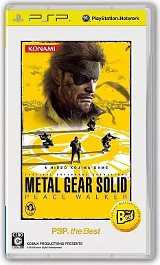 メタルギアソリッド ピースウォーカー[Best版]  PSP ゲームソフト SONY プレイステーションポータブル 【中古】