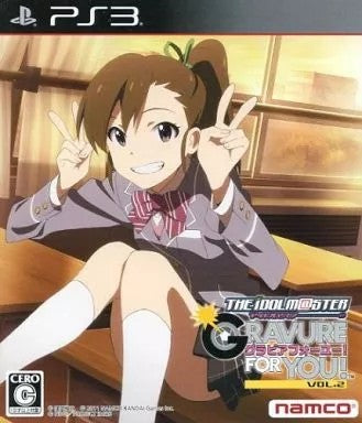 アイドルマスター グラビアフォーユー! VOL.2  PS3 ゲームソフト SONY プレイステーションポータブル 【中古】