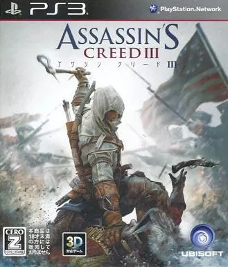 アサシン クリードIII  PS3 ゲームソフト SONY プレイステーションポータブル 【中古】